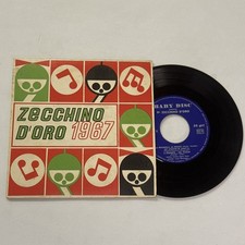 9 ZECCHINO D'ORO LA PECORELLA AL BOSCO DISCO 45 giri VINILE TRE GOCCIOLINE 