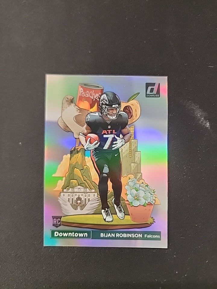 2023 Panini Donruss - Downtown! Bijan Robinson #D-10 (RC)