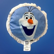 Disney's Frozen II Olaf  Sven 2 Sided Soft Plush Pillow Approximately 15"