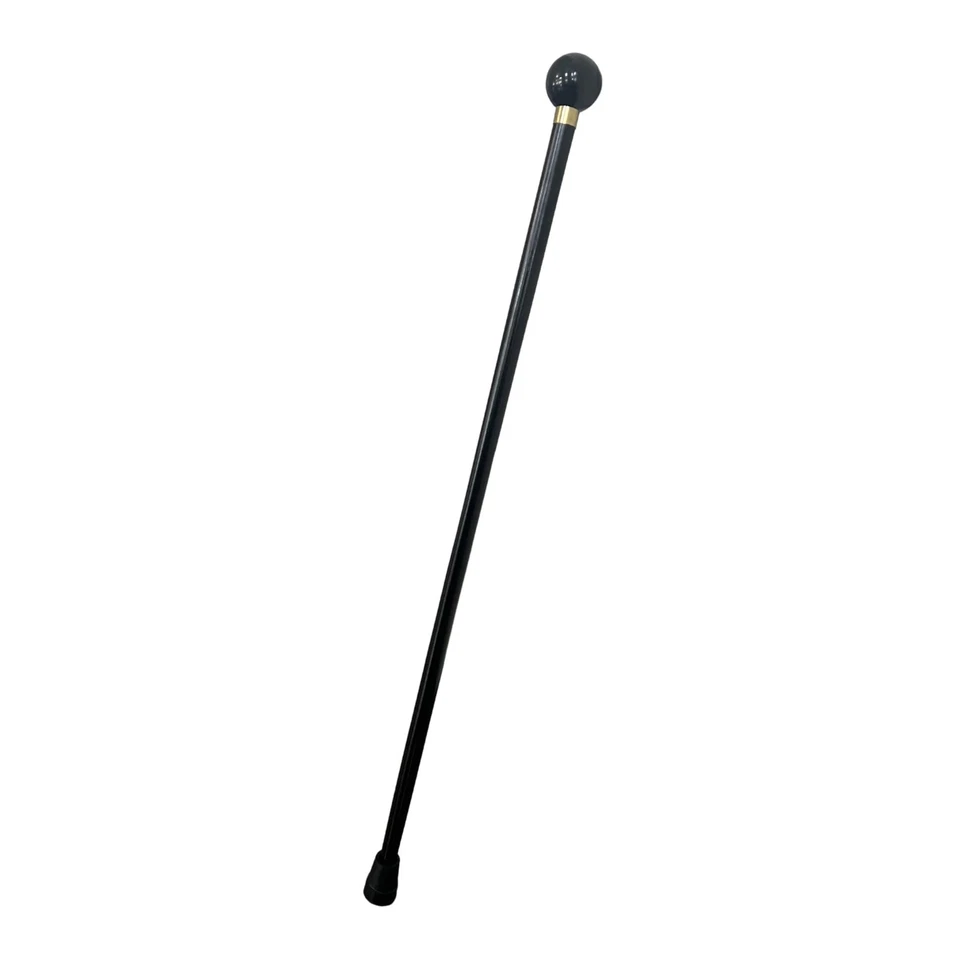 Wooden Cane Walking Stick with Rubber Tip for Men and Women Ergonomic and Fashi - Image 2 of 3