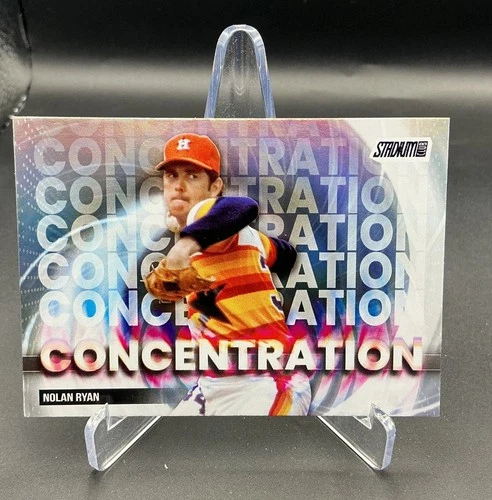 2025 Topps Stadium Club - Concentration Nolan Ryan #C-8 - Houston Astros