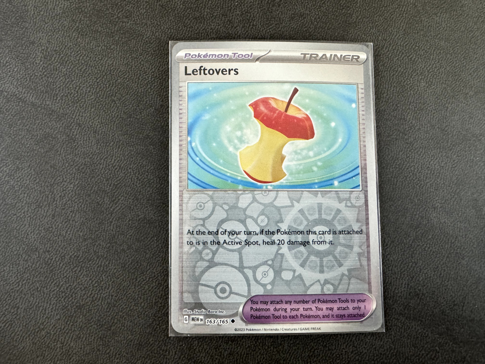 Pokémon TCG SV: 151 - Leftovers 163/165 - Reverse Holofoil NM