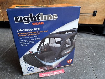 Rightline Gear 100J75-B Side Storage Bags Jeep Wrangler JK