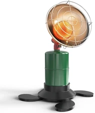 Propane Heater - 6200BTU Portable Patio Heaters for Outdoor Use, Camping Heater 