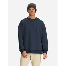 NWT Men's Obermeyer Explorer Tech Crewneck Sweatshirt - Large - Blue Nights