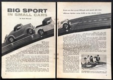 Slot Car Review Aurora Strombecker 1964 pictorial HO 1/32 1/24