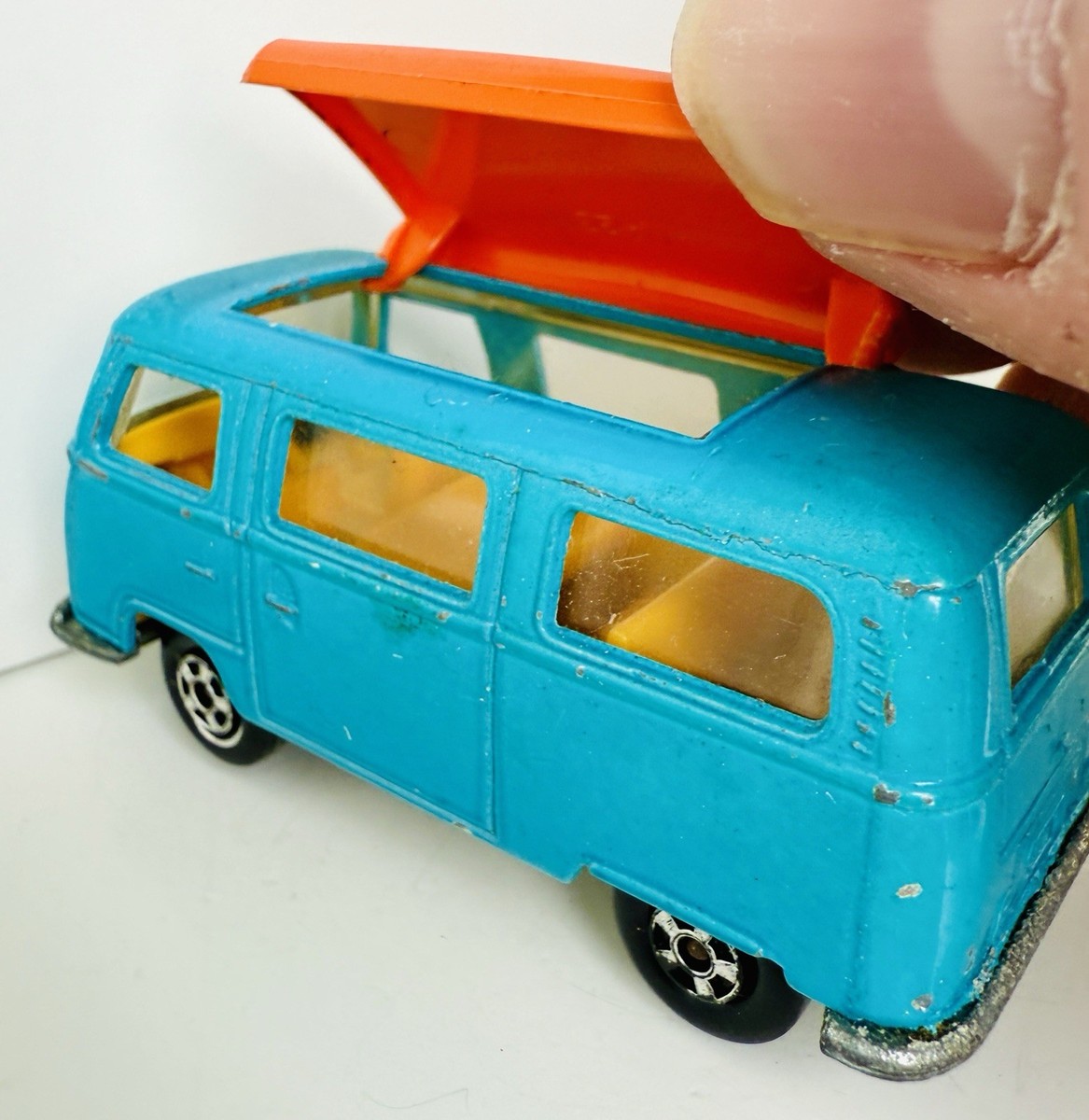 Matchbox 1970 Lesney Superfast No 23 Volkswagen VW Camper Van Bus