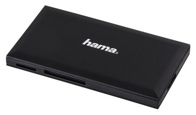 Hama 181018 USB 3.2 Gen 1 (3.1 Gen 1) Multi-Kartenleser MS Duo, MS PRO Duo, MS