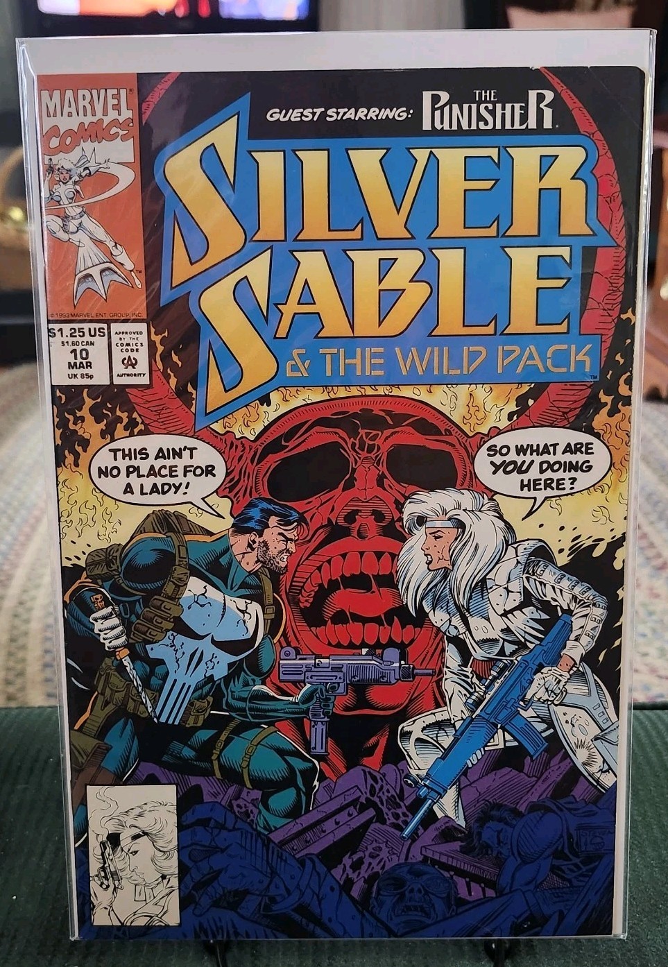 Silver Sable #10 (1992 Marvel Comics) FN 