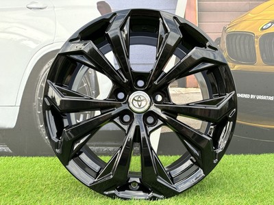 4X R18 Zoll 5X114.3 Toyota RAV4 Style Schwarz Glänzend Räder : Passend Für Lexus