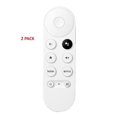 2 Pack Replaced Voice Remote Control For Chromecast Google TV Bluetooth G9N9N