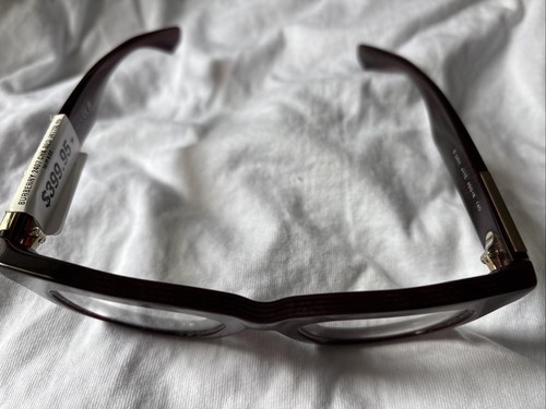 NEW Burberry 2407 Eyeglasses 4115 Red 100% AUTHENTIC - Picture 2 of 6