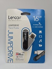 Lexar 16GB Hi-Speed USB JumpDrive Twist Turn Flash Drive Pink New