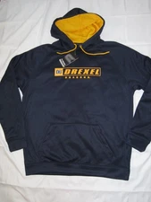 Drexel Dragons Colosseum Hooded Sweatshirt Navy Blue Size XL NEW!