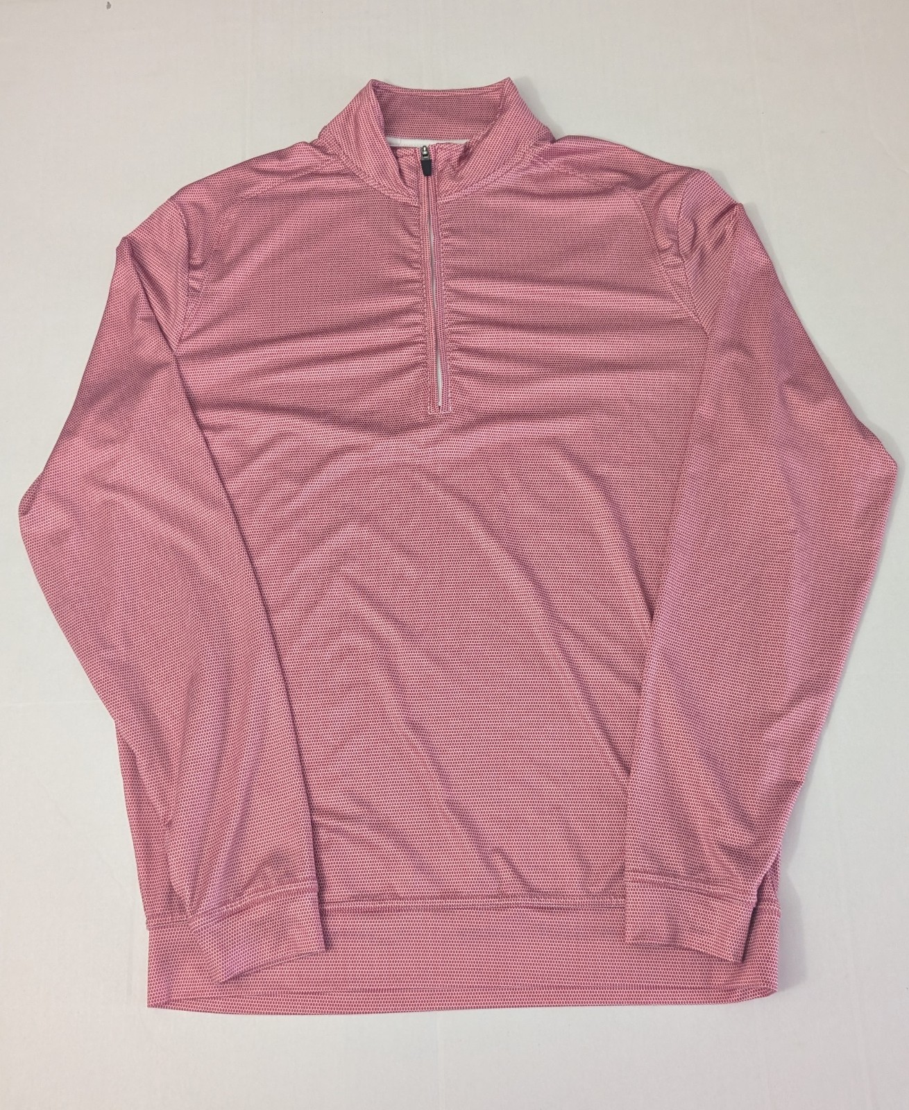 Johnnie - 0 Half Zip Performance Pullover Strawbe… - image 6