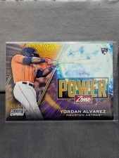 2020 Topps Stadium Club Chrome Gold Refractor Power Zone /50 Yordan Alvarez 