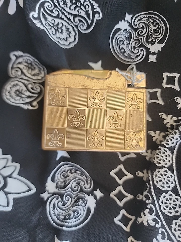 ENCENDEDOR DE COLECCIÓN BOLSILLO LLAMA ENCENDEDOR DE CIGARRILLOS ELGIN AMERICA STAINT LOGO EE. UU. Foto 2 de 4