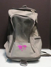 TrustyPup 2 in 1 Pet Backpack Carrier Grey Medium Cat Dog Airline Approved Safer