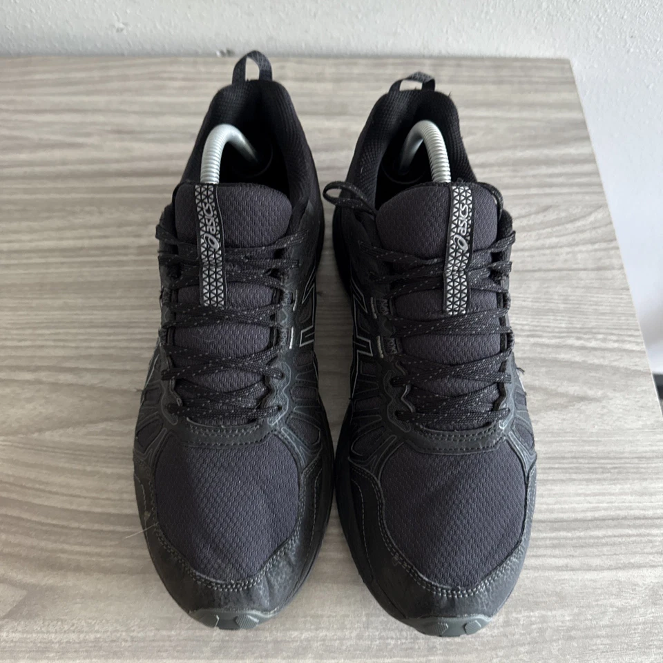 Zapatillas de Trail Running ASICS GEL-Venture 7 1011A560 Acolchadas Atléticas Negras EE. UU. 9.5 Foto 4 de 4