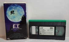 E.T. The Extra-Terrestrial VHS 1988 MCA Green Tape Spielberg Barrymore