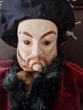 Vintage Henry 8th Porcelain Doll 23