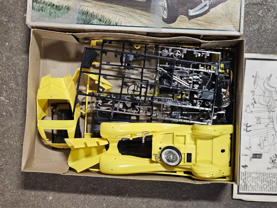 1/24 Echelle Franklin Mint Classique 1935 Mercedes Benz 500K Spécial