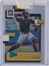 2022 Panini Optic SILVER HOLO Rated Prospect #RP-3 HENRY DAVIS Pirates RC A5