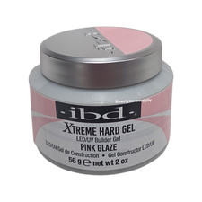 IBD Xtreme Hard Gel LED/UV Builder Gel Pink Glaze 2 oz 49931
