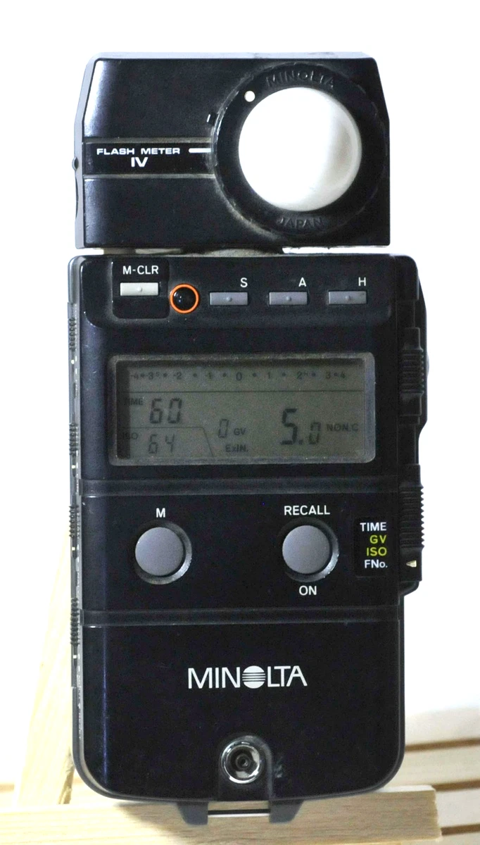Minolta Flash Meter Iv for sale | eBay