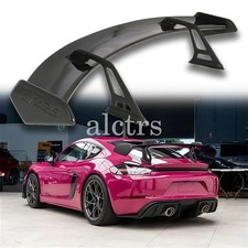 Universal 59 Rear Spoiler For Car Sedan Carbon Fiber Style Us Fast Shipping