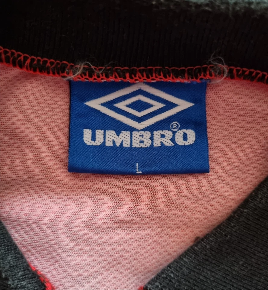 Maillot Manchester United 1994 - 1995 Domicile Football Umbro #7 Cantona... - Photo 3/4