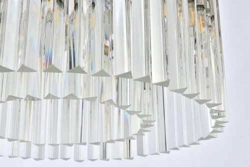 Elegant Lighting Sydney 26" 8 Light Royal Crystal Chandelier - Picture 8 of 9