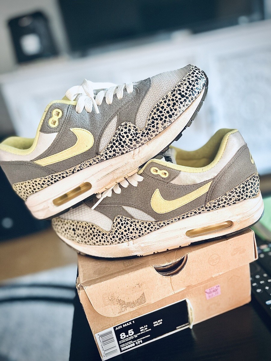 Size Nike Air Max Qs Safari Pack Voltage Yellow 2009