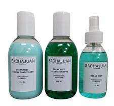 SACHAJUAN Ocean Mist Volume Shampoo & Conditioner & Ocean Mist Pack of 3