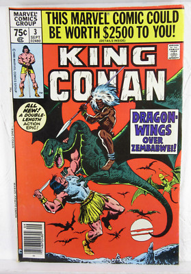 KING CONAN #3 * Marvel Comics * 1980 - Vintage