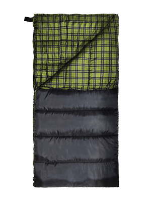 Ozark Trail Oversized 30-Degree Cool Weather Rectangular Sleeping Bag, Gray