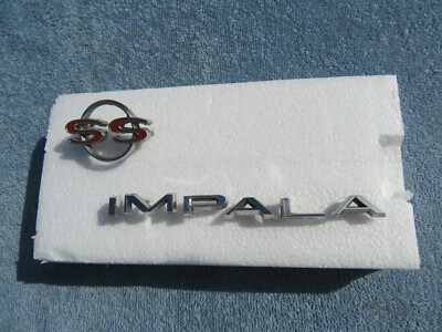 1965 インパラ エンブレム 1965 1966 Chevrolet IMPALA OEM GM Letter Emblems SS | eBay