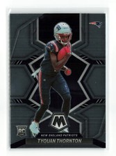 TYQUAN THORNTON #336 RC 2022 PANINI MOSAIC PATRIOTS