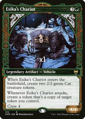 MTG Showcase Kaldheim KHM Esika's Chariot MINT