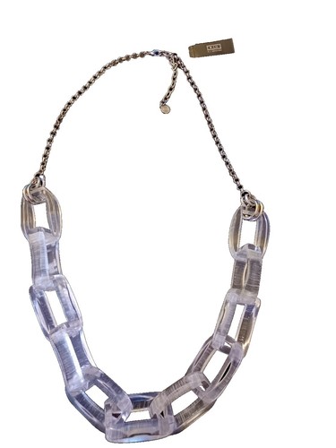 Collier Boucheron Paris En Lucite Bleue Et Alliage Doré - Occasion, Longueur 54cm, Style Créateur