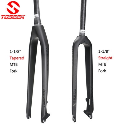 non tapered suspension fork