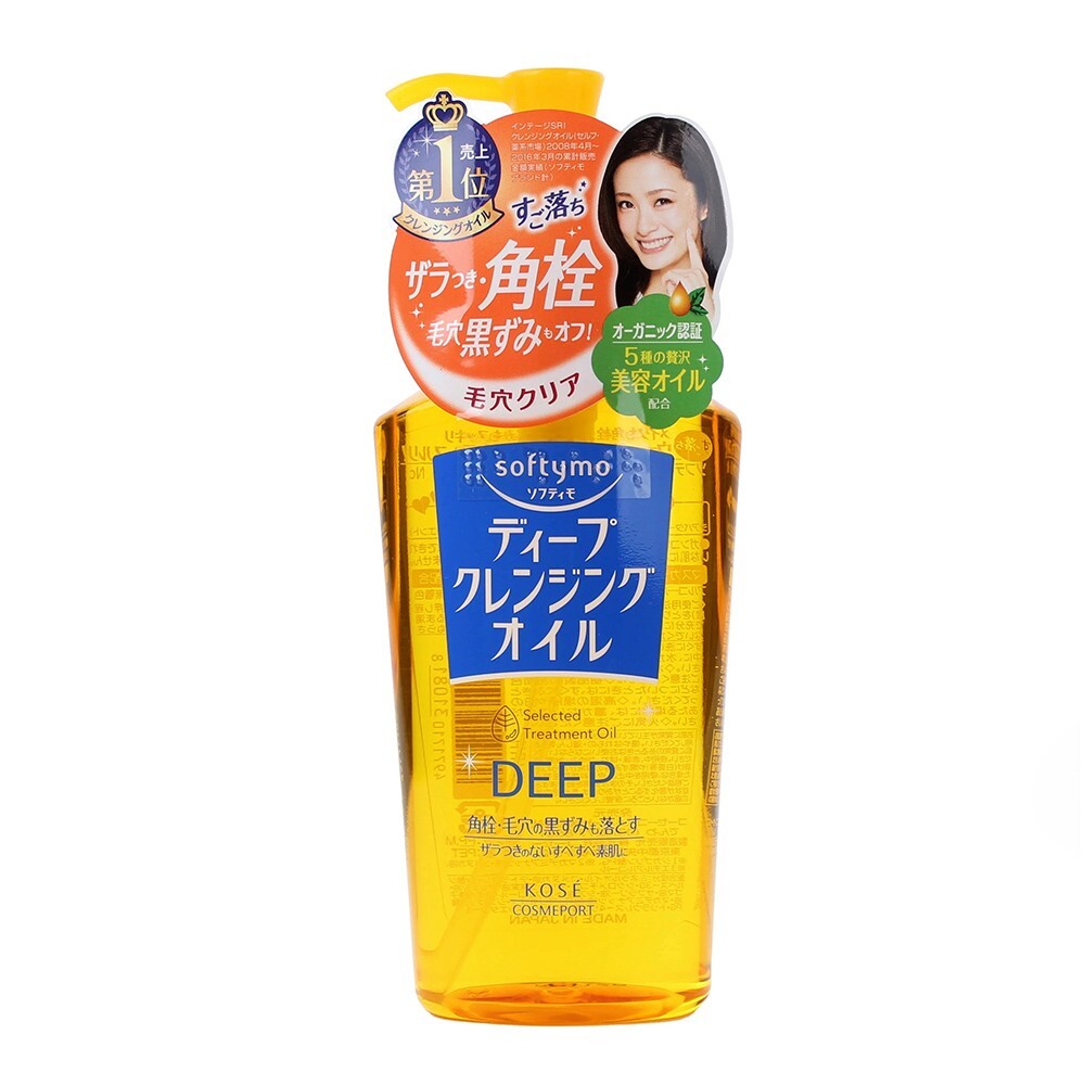 KOSE Softymo Deep Pore Cleansing Facial Wash Oil Treatment M