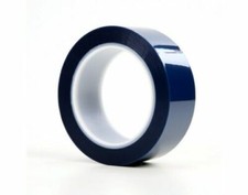 7/8" High Temp 2 Mil Blue Powder Coating Bonding Bagging Flash Masking Tape