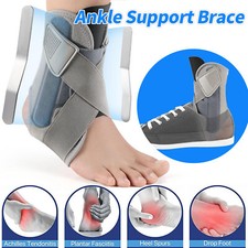 Ankle Support Brace SportsSprained Steel Splint Stabilizer Injury Recovery Wrap