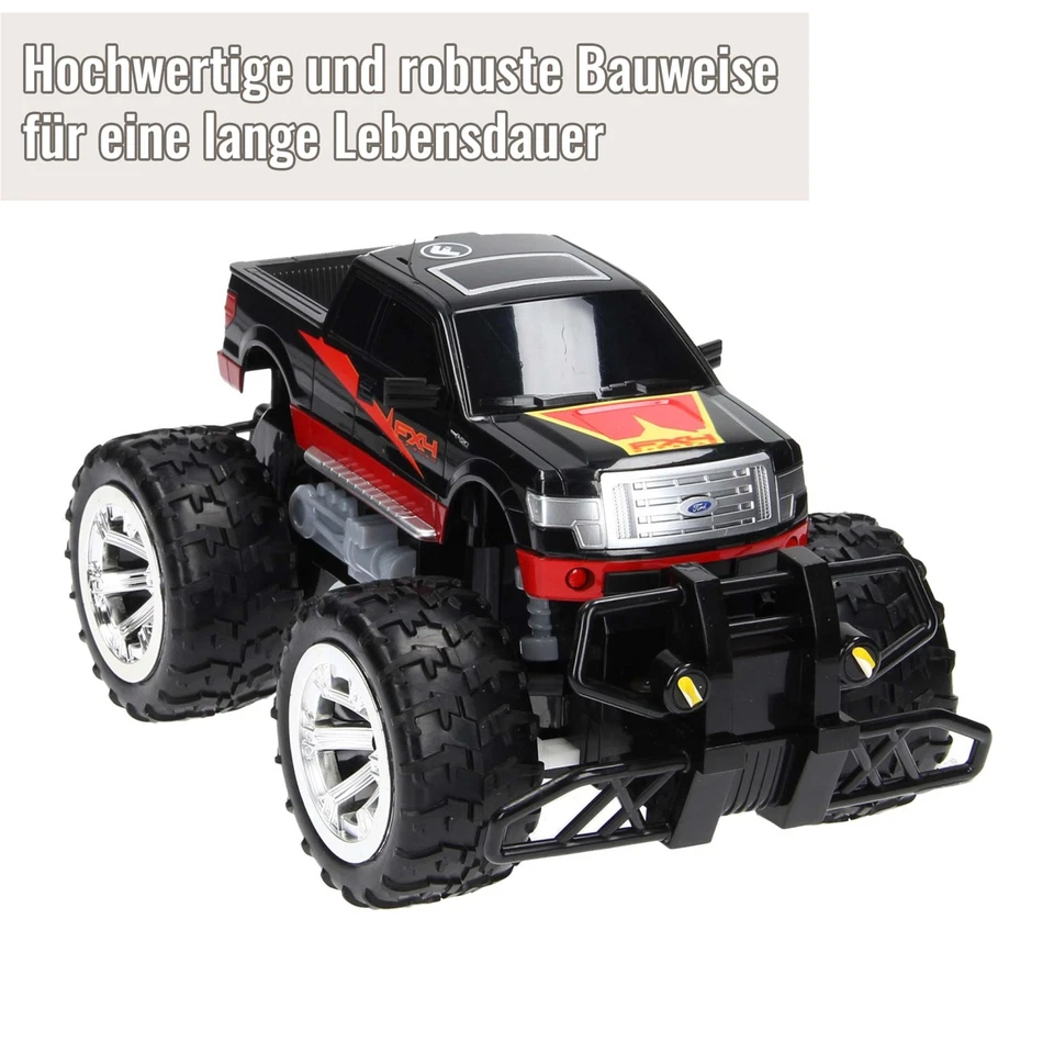 RC Ferngesteuerter Ford Monstertruck, Lizenzauto, Pickup, Auto, Modellbau, Car - Bild 3 von 4