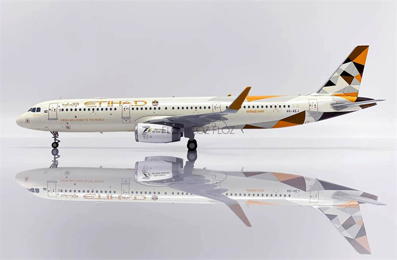 エティハド航空 A321 A6-AEJ 1/200 JC Wings Etihad AIRWAYS for Airbus A321 A6-AEJ 1:200