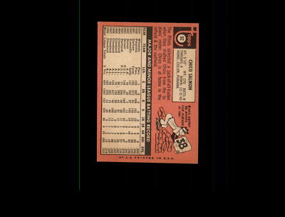 1969 Topps 62 Chico Salmon VG-EX #D1,343399 | eBay