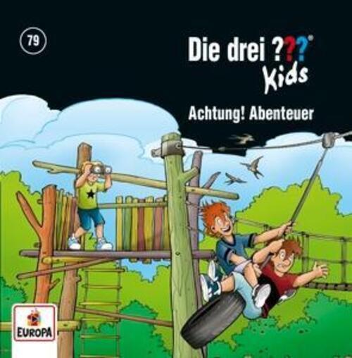 Die Drei ??? Kids 79: Achtung, Abenteuer Boris Pfeiffer Audio-cd
