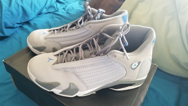 air jordan 14 wolf grey