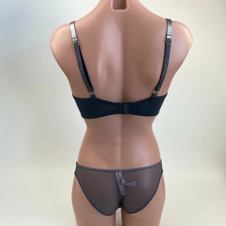 Victoria's Secret Dream Angels Push Up sin Sujetador Acolchado 32DD Cheekini XS Plateado   Foto 4 de 4